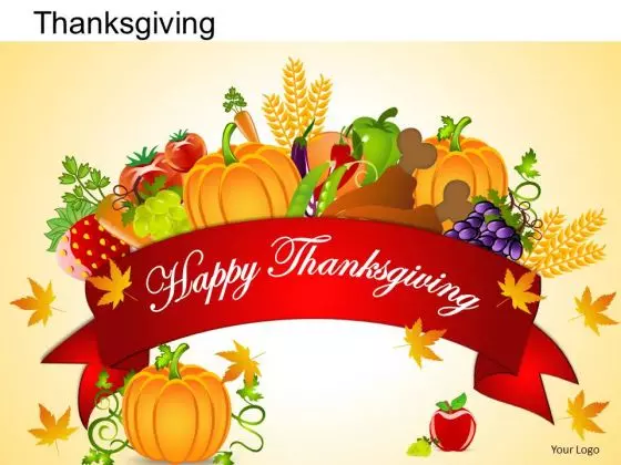 PowerPoint Templates Happy Thanksgiving Ppt Slides