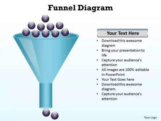 Ppt Funnel Cause And Effect Diagram PowerPoint Template Editable Templates