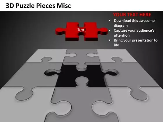 Ppt Slide Missing Puzzle Piece