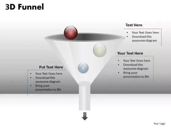 Ppt Templates Funnel Pipeline Diagram PowerPoint Slides