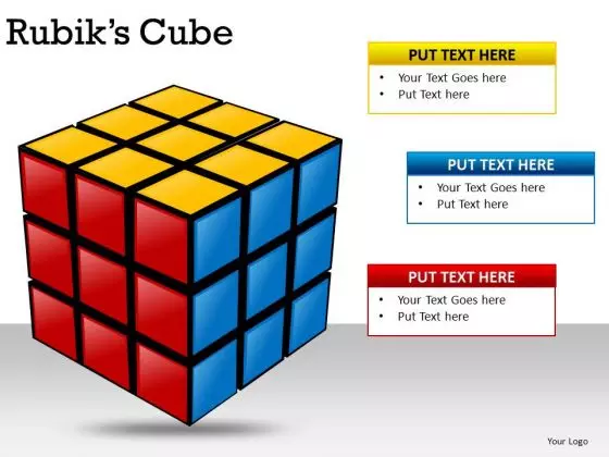 Problem Solved Solution Rubiks Cube PowerPoint Slides And Ppt Diagram Templates