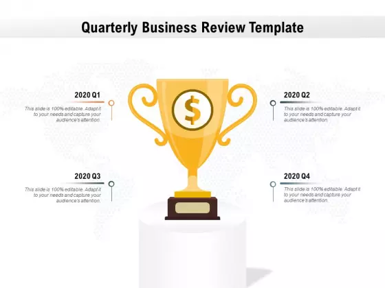 Quarterly Business Review Template Ppt PowerPoint Presentation Show Aids