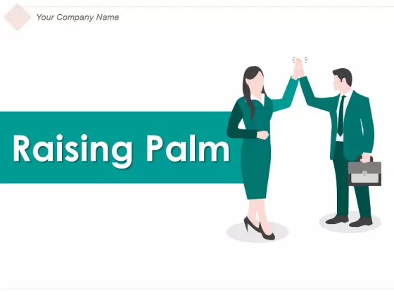 Raising Palm Businessman Winning Contract Ppt PowerPoint Presentation Complete Deck