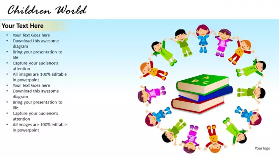 Read Books Children PowerPoint Slides And Ppt Templates