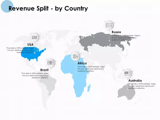 Revenue Split By Country Ppt PowerPoint Presentation Styles Structure
