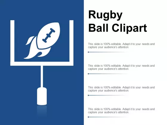 Rugby Ball Clipart Ppt PowerPoint Presentation Layouts Picture