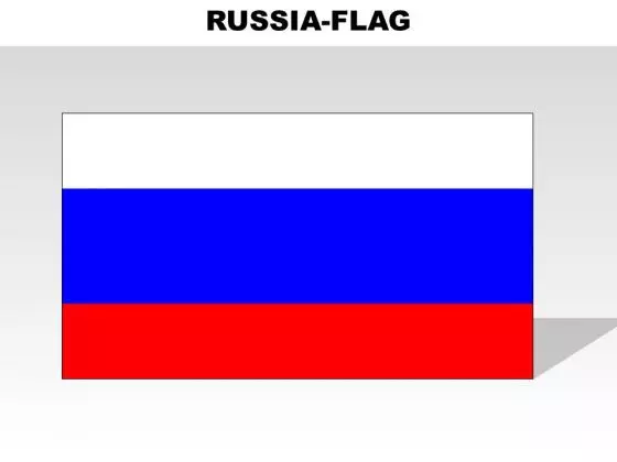 Russia Country PowerPoint Flags