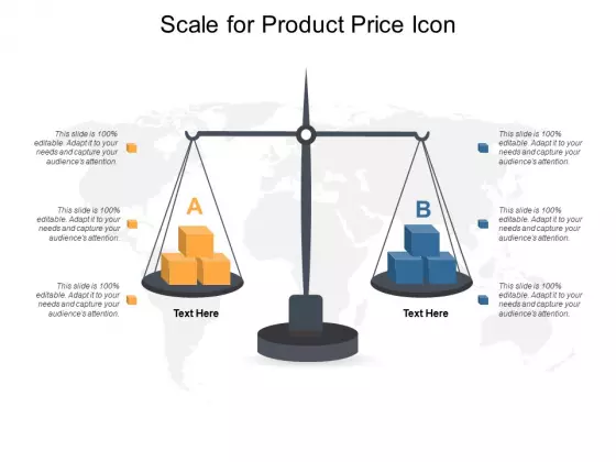 Scale For Product Price Icon Ppt PowerPoint Presentation Inspiration Gridlines