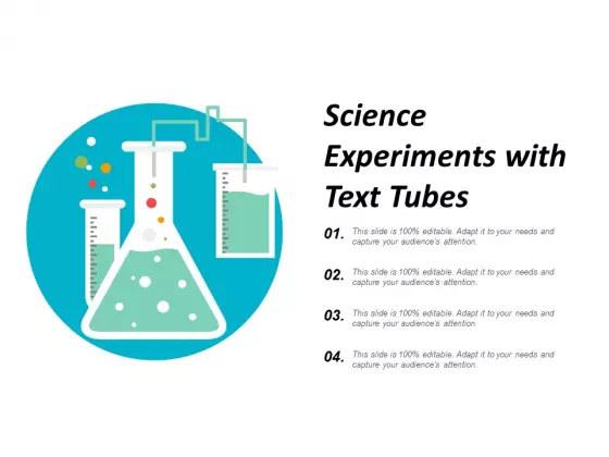 Science Experiments With Text Tubes Ppt Powerpoint Presentation Show Samples
