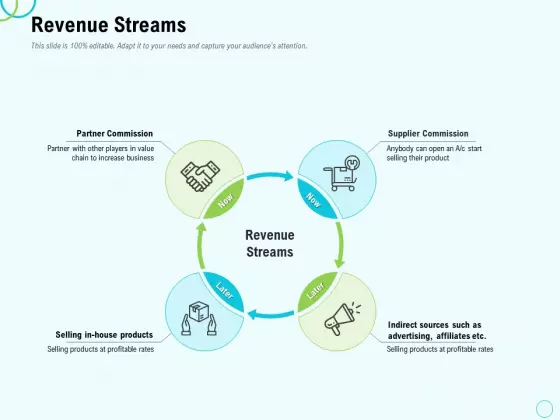 Seed Capital Revenue Streams Ppt PowerPoint Presentation Layouts Infographic Template PDF