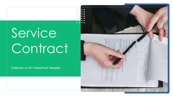 Service Contract Ppt PowerPoint Presentation Complete With Slides