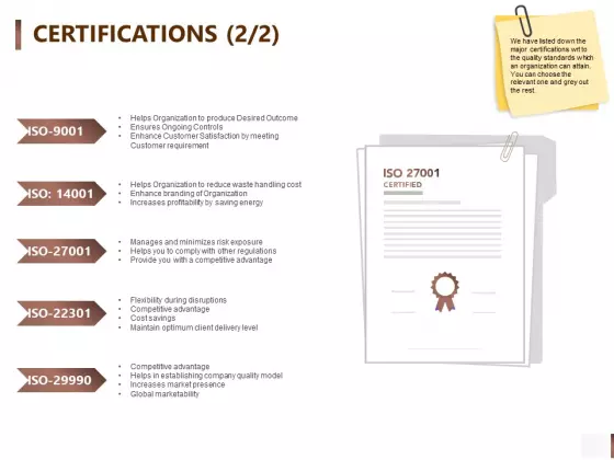 Shipment Proposal For Corporate Occasion Certifications Winner Elements PDF