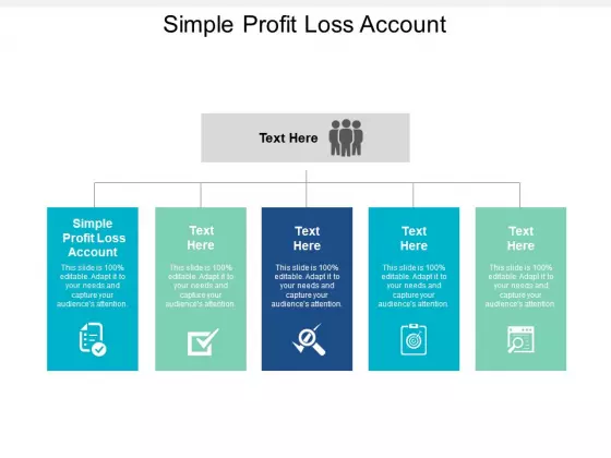 Simple Profit Loss Account Ppt PowerPoint Presentation Model Templates Cpb
