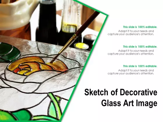 Sketch Of Decorative Glass Art Image Ppt PowerPoint Presentation Summary Graphic Tips PDF