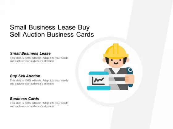 Small Business Lease Buy Sell Auction Business Cards Ppt PowerPoint Presentation Infographics Portrait