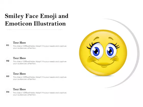 Smiley Face Emoji And Emoticon Illustration Ppt PowerPoint Presentation Gallery Format Ideas PDF