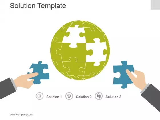 Solution Template Ppt PowerPoint Presentation Background Image