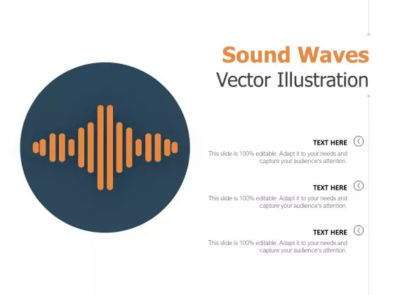 Sound Waves Vector Illustration Ppt PowerPoint Presentation Model Mockup