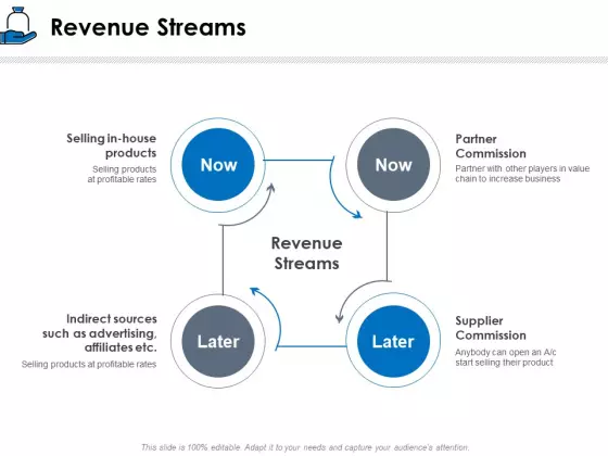 Startup Investment Ideas Revenue Streams Ppt Summary Slides PDF