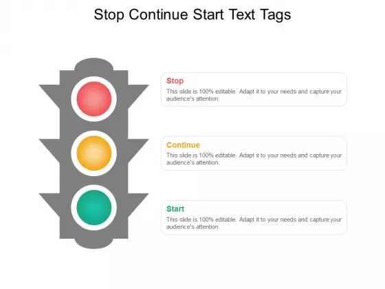 Stop Continue Start Text Tags Ppt PowerPoint Presentation Inspiration Good
