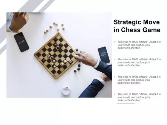 Strategic Move In Chess Game Ppt PowerPoint Presentation Inspiration Introduction