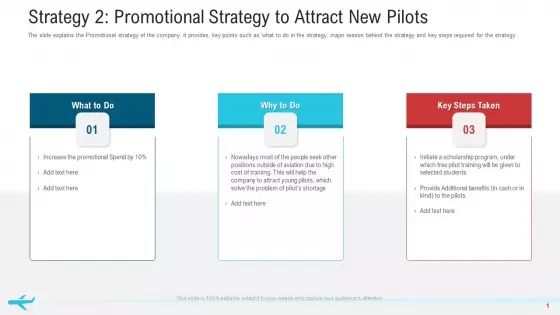 Strategy 2 Promotional Strategy To Attract New Pilots Guidelines PDF