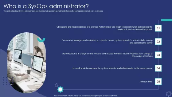 Sysops Administrator IT Who Is A Sysops Administrator Designs PDF