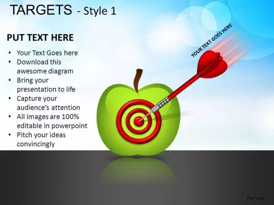 Services Targets 1 PowerPoint Slides And Ppt Diagram Templates