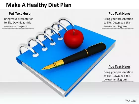 Stock Photo Business Strategy Innovation Make Healthy Diet Plan Images