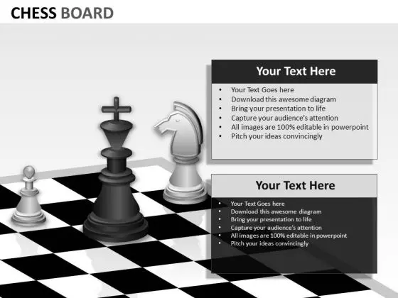 Strategy Chess Pieces Editable PowerPoint Slides Ppt Templates