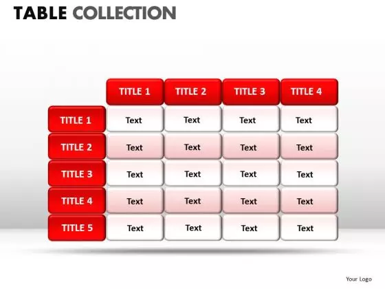 Success Table Collection PowerPoint Slides And Ppt Diagram Templates