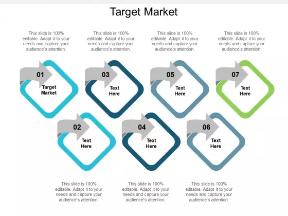 Target Market Ppt PowerPoint Presentation Slides Visuals Cpb