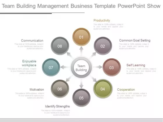 Team Building Management Business Template Powerpoint Show