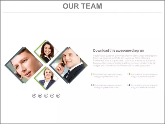 Team Collaboration In Workplace Powerpoint Slides