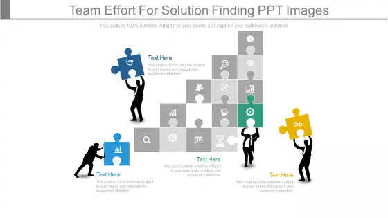 Team Effort For Solution Finding Ppt Images