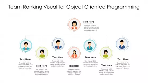 Team Ranking Visual For Object Oriented Programming Ppt PowerPoint Presentation Inspiration Background Images PDF