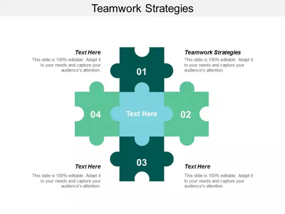 Teamwork Strategies Ppt PowerPoint Presentation File Inspiration Cpb