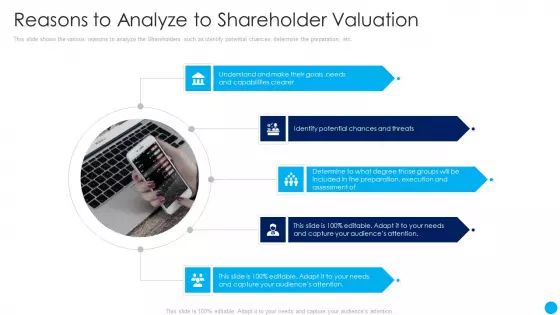Techniques Increase Stakeholder Value Reasons To Analyze To Shareholder Valuation Inspiration PDF