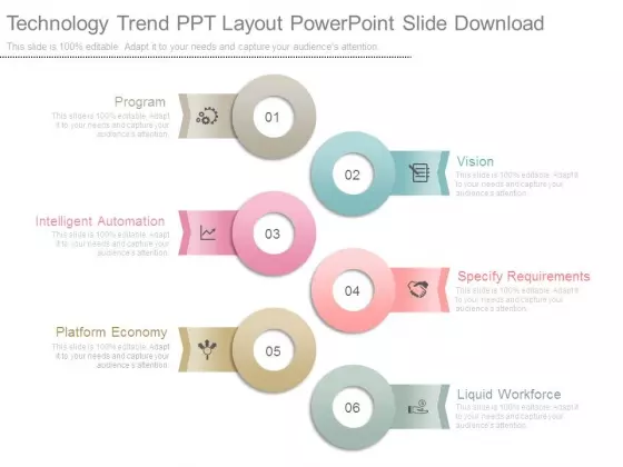 Technology Trend Ppt Layout Powerpoint Slide Download