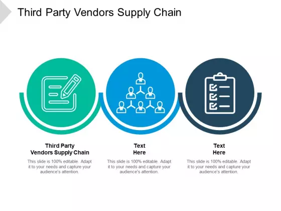 Third Party Vendors Supply Chain Ppt PowerPoint Presentation Layouts Design Inspiration Cpb Pdf