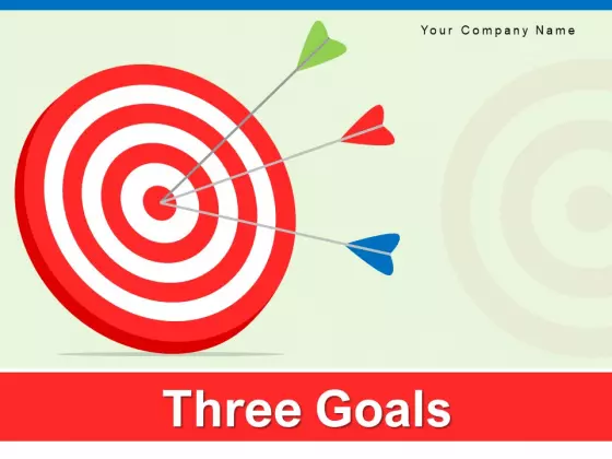 Three Goals Marketing Strategies Ppt PowerPoint Presentation Complete Deck