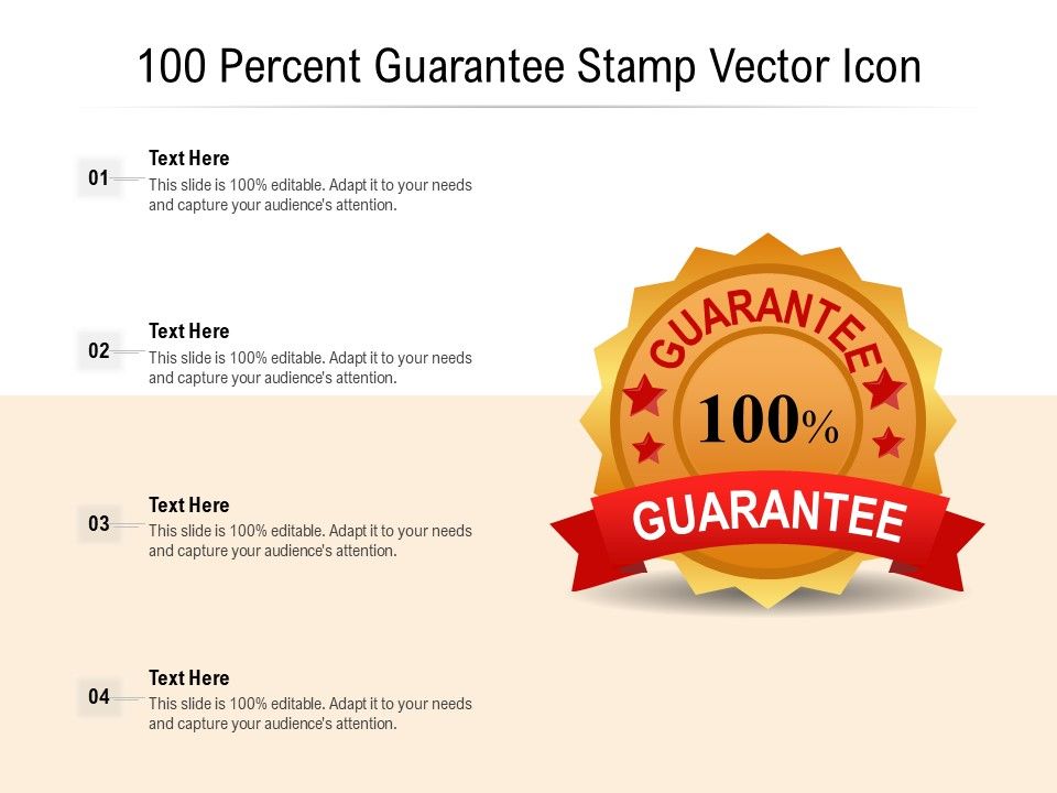 100_Percent_Guarantee_Stamp_Vector_Icon_Ppt_PowerPoint_Presentation_Slides_Design_Ideas_PDF_Slide_1.jpg