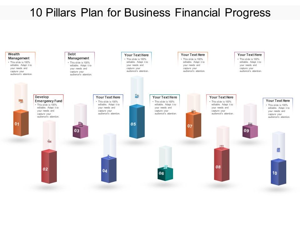 10_Pillars_Plan_For_Business_Financial_Progress_Ppt_PowerPoint_Presentation_Icon_Files_PDF_Slide_1.jpg