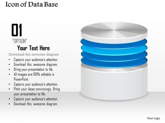 1_icon_of_database_or_disk_storage_for_a_network_file_system_or_storage_area_network_ppt_slides_1.jpg