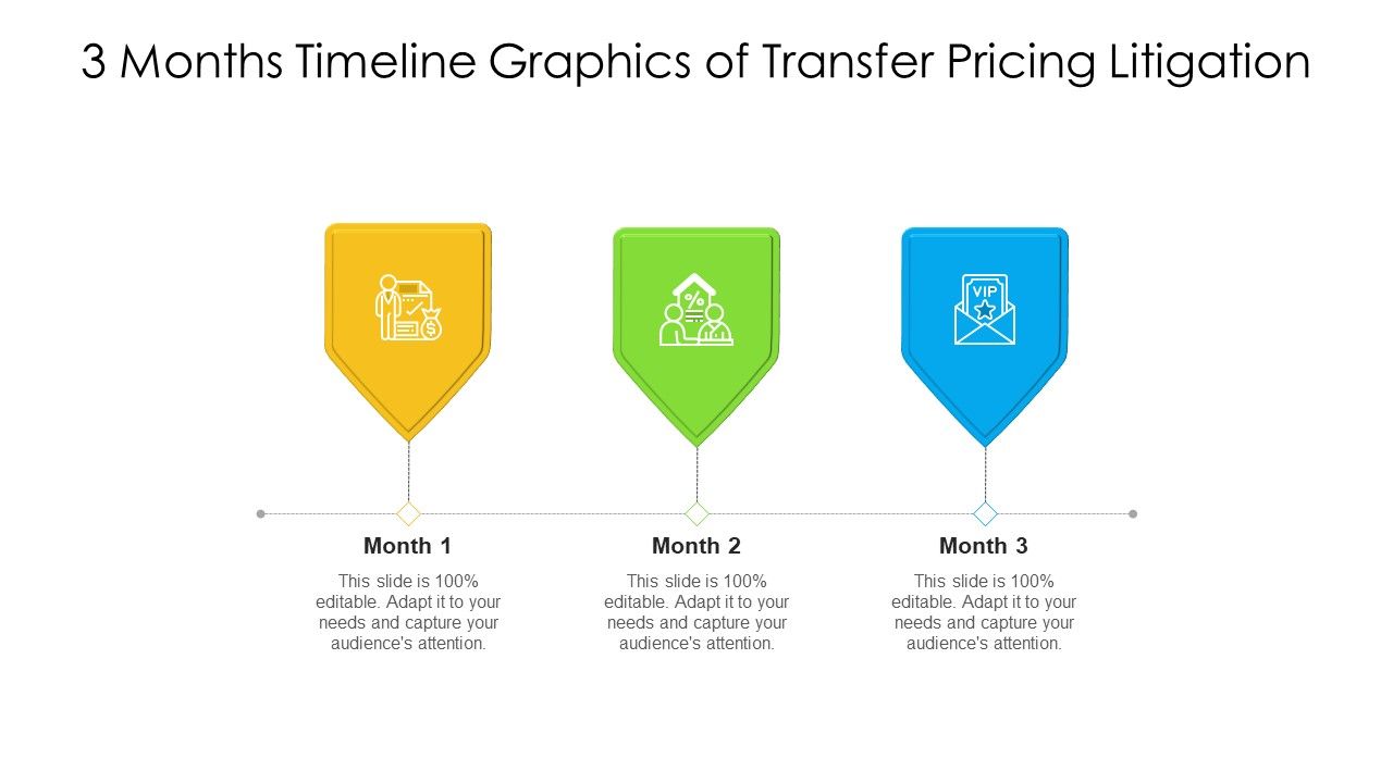 3_Months_Timeline_Graphics_Of_Transfer_Pricing_Litigation_Ppt_PowerPoint_Presentation_File_Icons_PDF_Slide_1.jpg