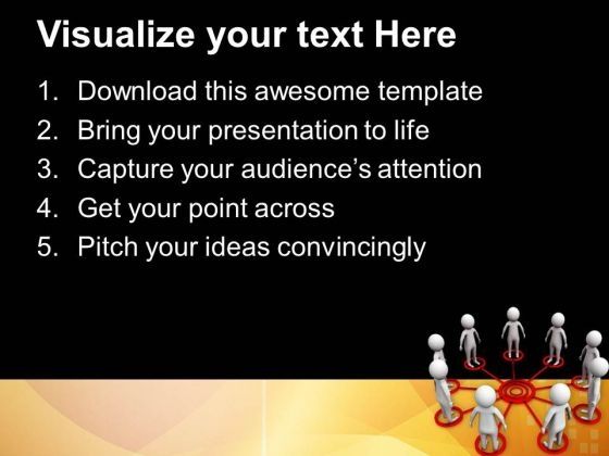 3d Business Team Network Powerpoint Templates Ppt Backgrounds For 3d Business Team Network Powerpoint Templates Ppt Backgrounds For