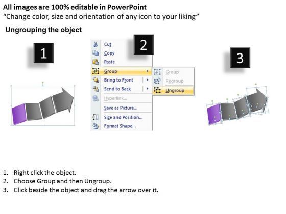 3d Illustration Of Complex Process Arrows Ppt Business Plans That Work PowerPoint Slides Slide02