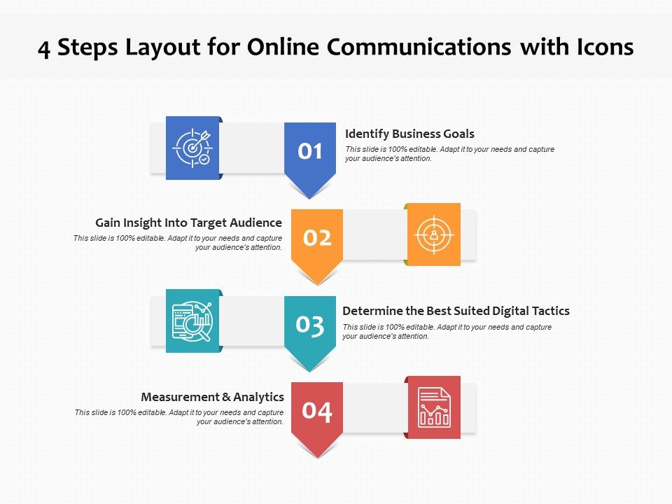 4_Steps_Layout_For_Online_Communications_With_Icons_Ppt_PowerPoint_Presentation_Summary_Guidelines_PDF_Slide_1.jpg
