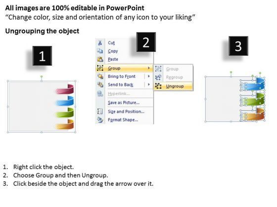4 Stages Parallel Process Flow Diagram Template For Business Plan ...