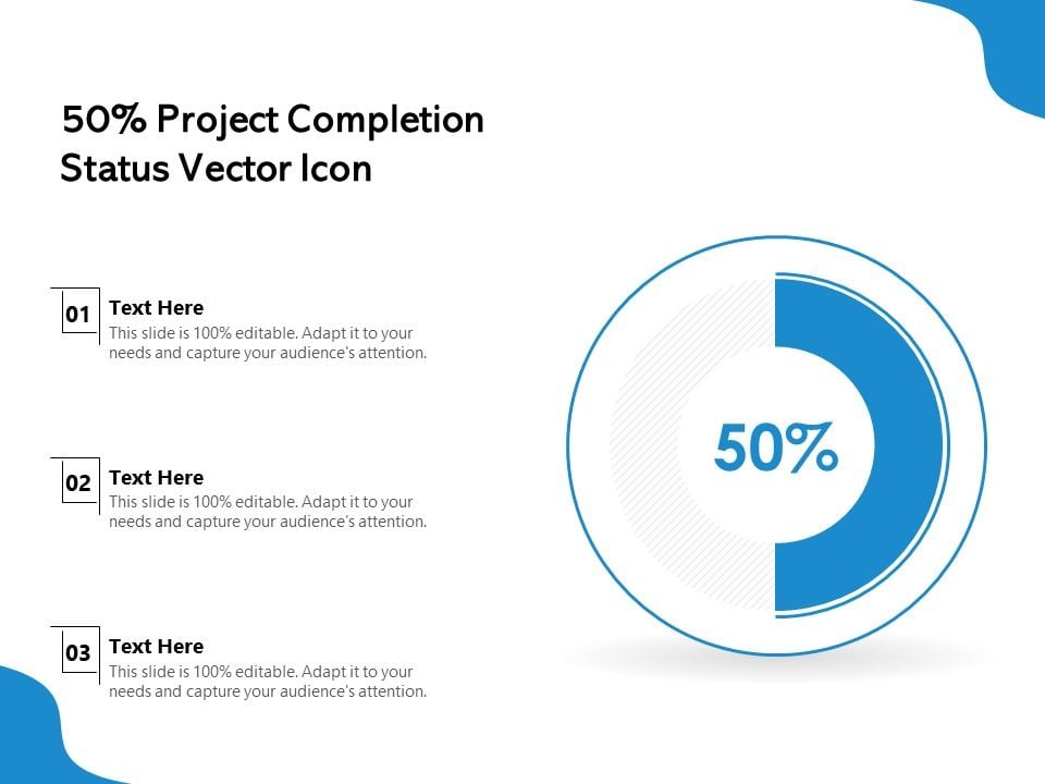 50_Percent_Project_Completion_Status_Vector_Icon_Ppt_PowerPoint_Presentation_File_Inspiration_PDF_Slide_1.jpg